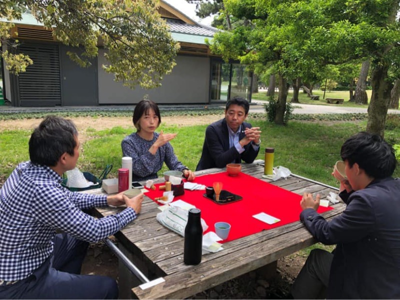 チームプロジェクトでのお茶の会